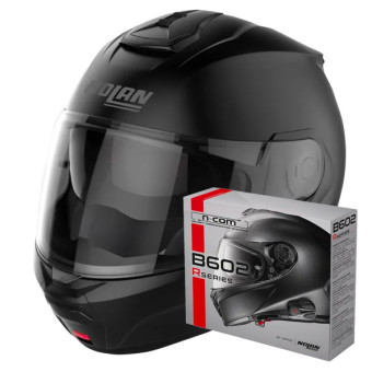 Casque Modulable Nolan N100-6 Classic N-Com 10 + Kit Bluetooth B602R