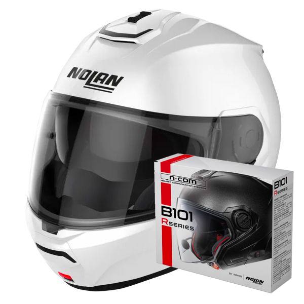 Casque Modulable Nolan N100-6 Classic N-Com 5 + Kit Bluetooth B101R