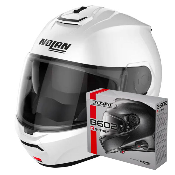 Casque Modulable Nolan N100-6 Classic N-Com 5 + Kit Bluetooth B602R