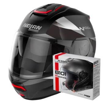 Casque Modulable Nolan N100-6 Paloma N-Com 25 + Kit Bluetooth B101R