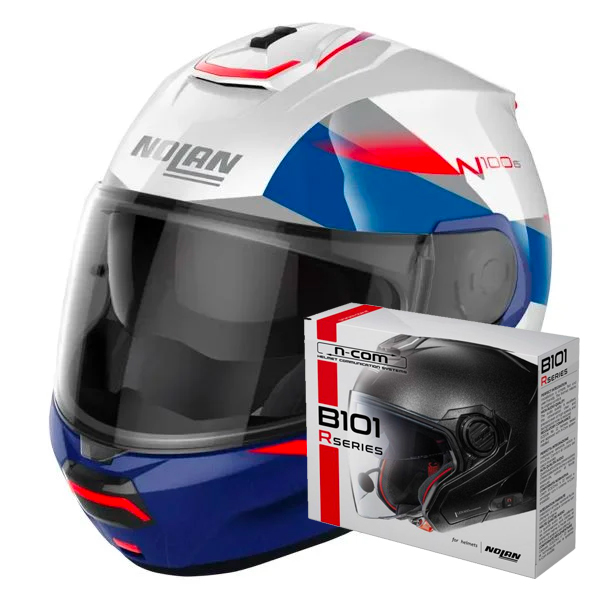 Casque Modulable Nolan N100-6 Paloma N-Com 28 + Kit Bluetooth B101R