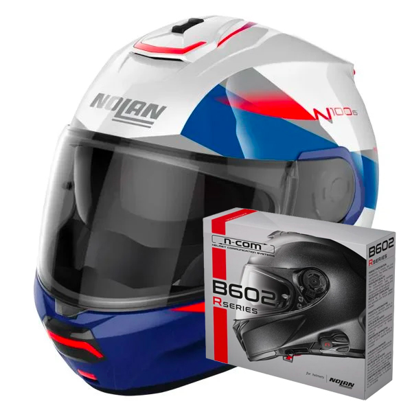 Casque Modulable Nolan N100-6 Paloma N-Com 28 + Kit Bluetooth B602R