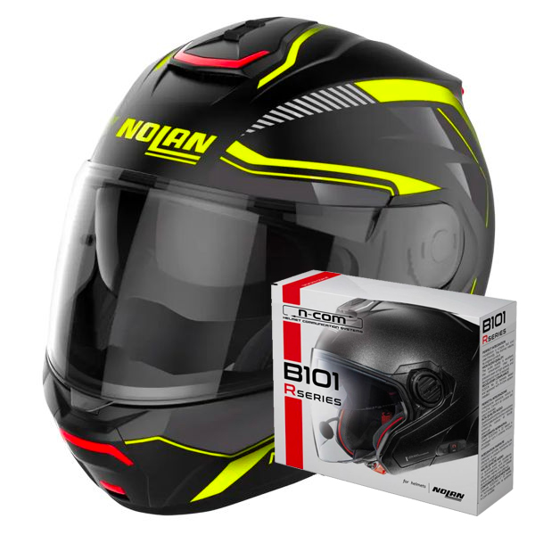 Casque Modulable Nolan N100-6 Surveyor N-Com 22 + Kit Bluetooth B101R