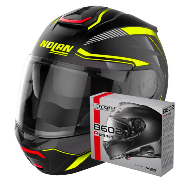 Casque Modulable Nolan N100-6 Surveyor N-Com 22 + Kit Bluetooth B602R