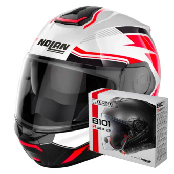 Casque Modulable Nolan N100-6 Surveyor N-Com 23 + Kit Bluetooth B101R