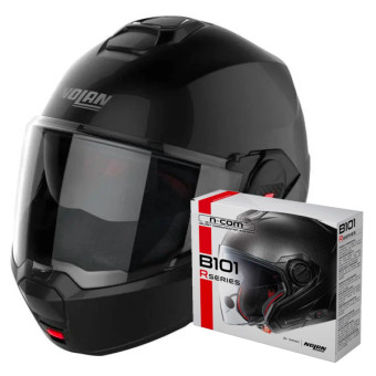 Casque Modulable Nolan N120-1 Classic N-Com Classic 3 + Kit Bluetooth B101R