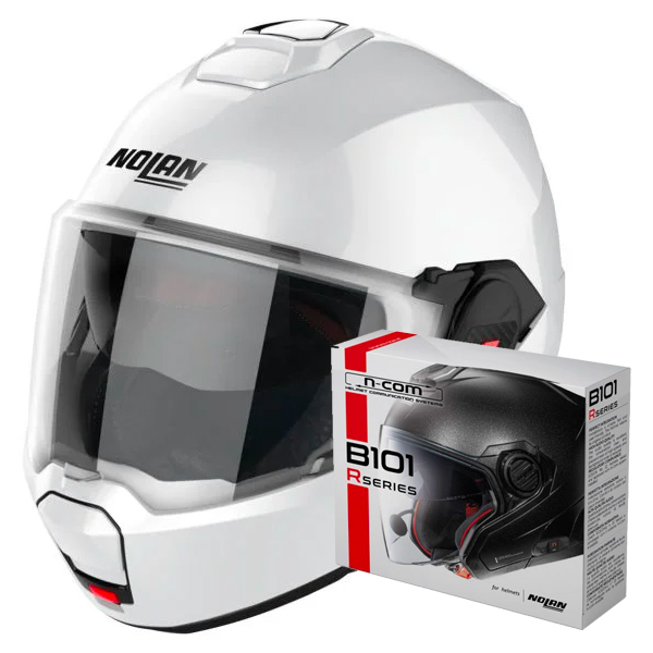 Casque Modulable Nolan N120-1 Classic N-Com Classic 5 + Kit Bluetooth B101R