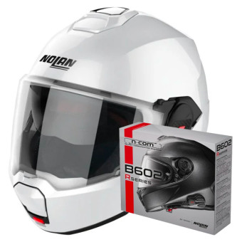 Casque Modulable Nolan N120-1 Classic N-Com Classic 5 + Kit Bluetooth B602R