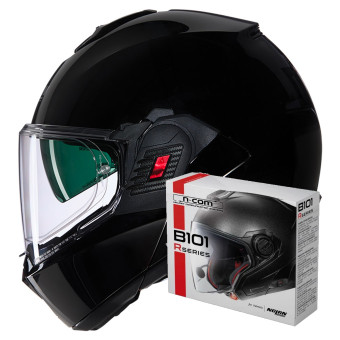 Casque Modulable Nolan N120-1 Classico 301 + Kit Bluetooth B101R