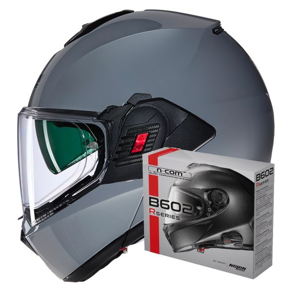 Casque Modulable Nolan N120-1 Classico 303 + Kit Bluetooth B602R Casque Modulable Nolan N120-1 Classico 303 + Kit Bluetooth B602R