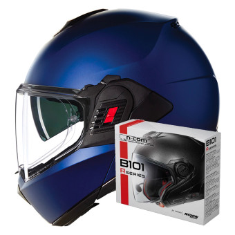 Casque Modulable Nolan N120-1 Classico Nobile 313 + Kit Bluetooth B101R