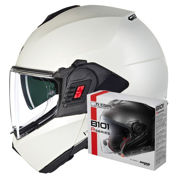 Casque Modulable Nolan N120-1 Classico Nobile 320 + Kit Bluetooth B101R