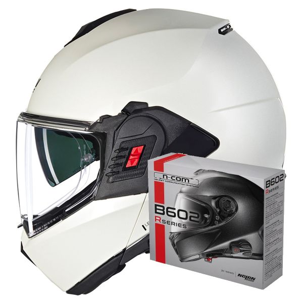 Casque Modulable Nolan N120-1 Classico Nobile 320 + Kit Bluetooth B602R