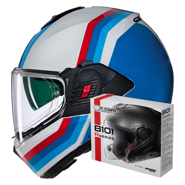 Casque Modulable Nolan N120-1 Lineo 347 + Kit Bluetooth B101R