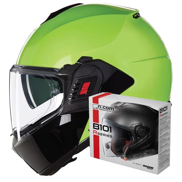 Casque Modulable Nolan N120-1 Mivedi 329 + Kit Bluetooth B101R