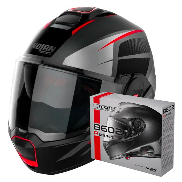 Casque Modulable Nolan N120-1 Nightlife N-Com 25 + Kit Bluetooth B602R