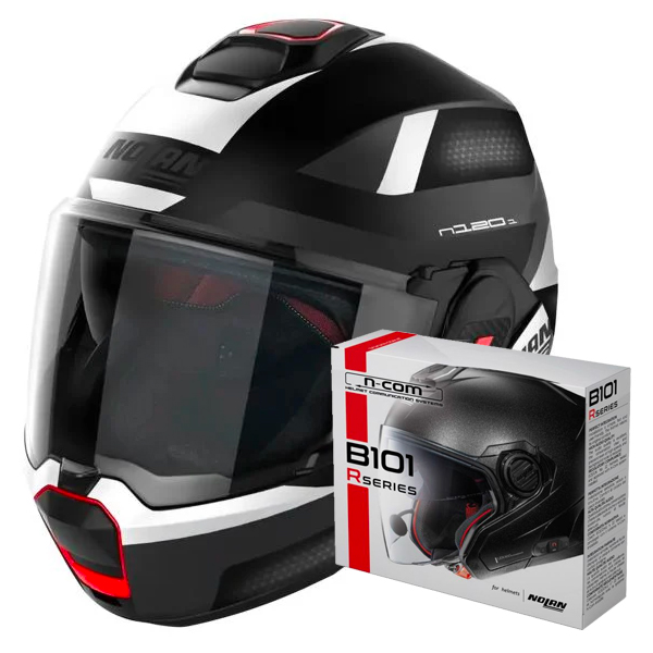 Casque Modulable Nolan N120-1 Subway N-Com 21 + Kit Bluetooth B101R
