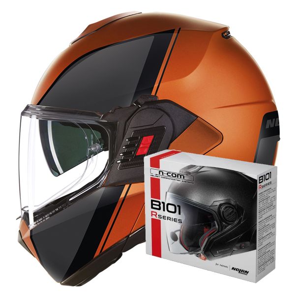 Casque Modulable Nolan N120-1 Verniciatura Speciale 343 + Kit Bluetooth B101R