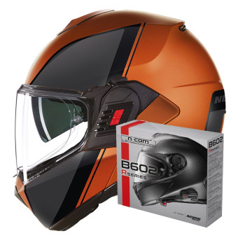 Casque Modulable Nolan N120-1 Verniciatura Speciale 343 + Kit Bluetooth B602R