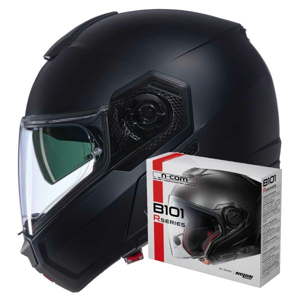 Casque Modulable Nolan N90-3 06 Classico 302 + Kit Bluetooth B101R Casque Modulable Nolan N90-3 06 Classico 302 + Kit Bluetooth B101R
