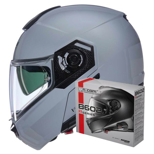 Casque Modulable Nolan N90-3 06 Classico 303 + Kit Bluetooth B602R