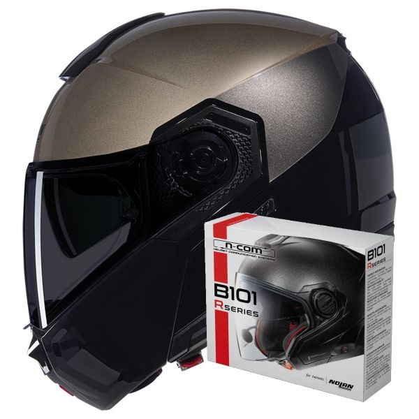 Casque Modulable Nolan N90-3 06 Verniciatura Speciale 342 + Kit Bluetooth B101R