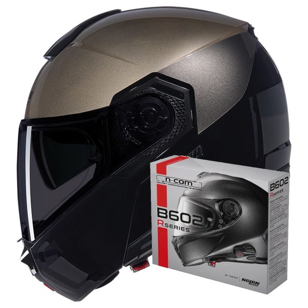 Casque Modulable Nolan N90-3 06 Verniciatura Speciale 342 + Kit Bluetooth B602R