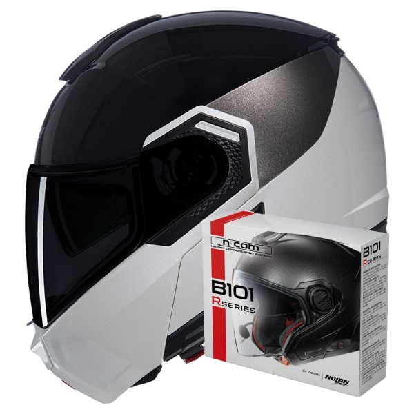 Casque Modulable Nolan N90-3 06 Verniciatura Speciale 343 + Kit Bluetooth B101R