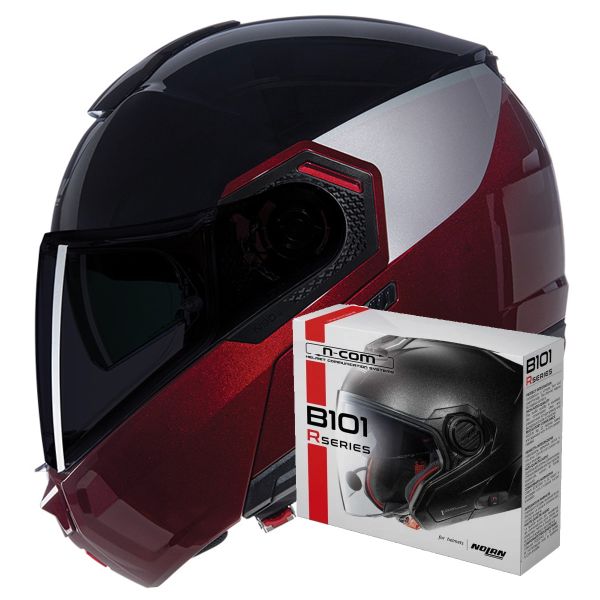 Casque Modulable Nolan N90-3 06 Verniciatura Speciale 344 + Kit Bluetooth B101R