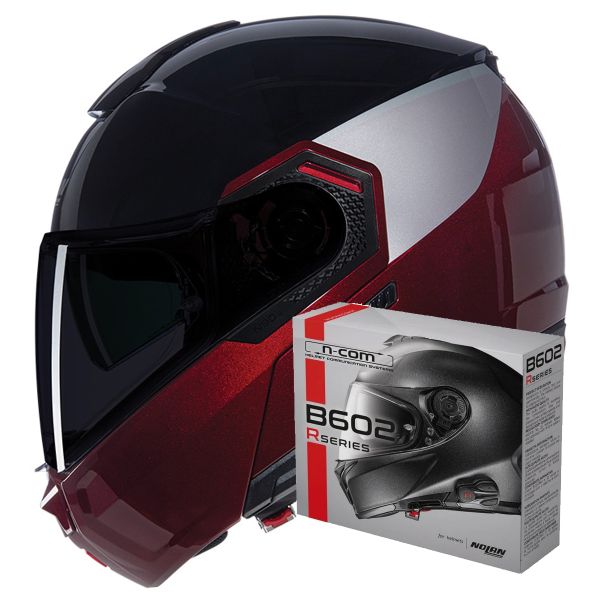 Casque Modulable Nolan N90-3 06 Verniciatura Speciale 344 + Kit Bluetooth B602R