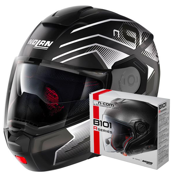 Casque Modulable Nolan N90 3 Comeback N-Com 43 + Kit Bluetooth B101R