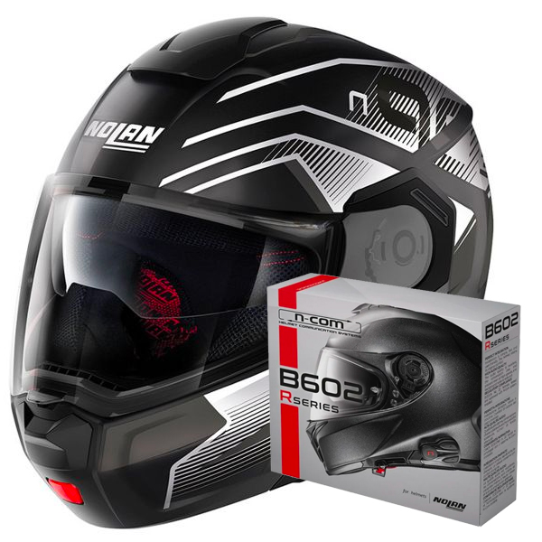 Casque Modulable Nolan N90 3 Comeback N-Com 43 + Kit Bluetooth B602R