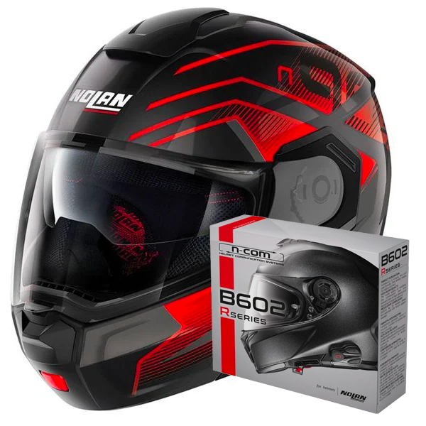 Casque Modulable Nolan N90 3 Comeback N-Com 44 + Kit Bluetooth B602R