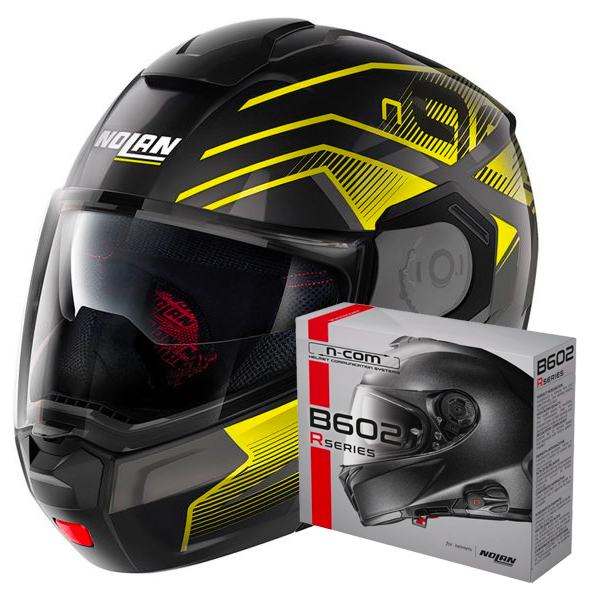 Casque Modulable Nolan N90 3 Comeback N-Com 45 + Kit Bluetooth B602R