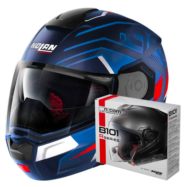 Casque Modulable Nolan N90 3 Comeback N-Com 46 + Kit Bluetooth B101R