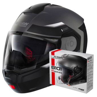 Casque Modulable Nolan N90 3 Reflector N-Com 34 + Kit Bluetooth B101R