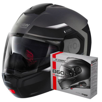 Casque Modulable Nolan N90 3 Reflector N-Com 34 + Kit Bluetooth B602R