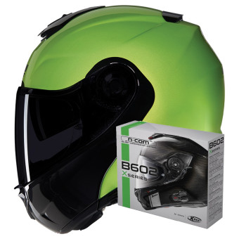 Casque Modulable Nolan X-1005 Ultra Carbon Mivedi 329 + Kit Bluetooth B602X