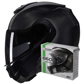 Casque Modulable Nolan X-1005 Ultra Carbon Puro 324 + Kit Bluetooth B602X