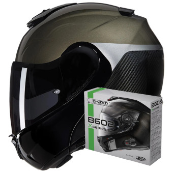 Casque Modulable Nolan X-1005 Ultra Carbon Verniciatura Speciale 342 + Kit Bluetooth B602X