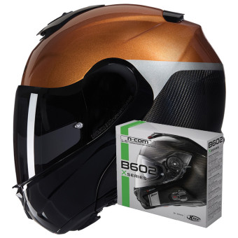 Casque Modulable Nolan X-1005 Ultra Carbon Verniciatura Speciale 343 + Kit Bluetooth B602X
