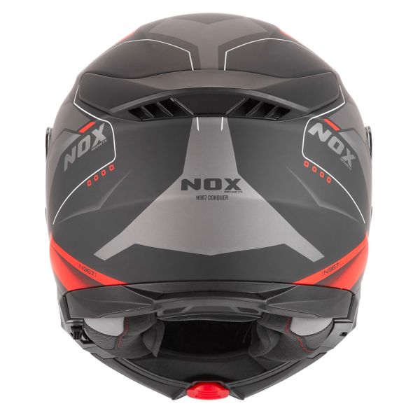 NOX N967 Conquer Mat Black Red