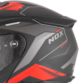 NOX N967 Conquer Mat Black Red