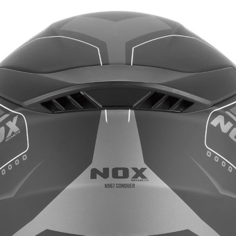 NOX N967 Conquer Mat Black Silver