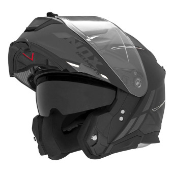 Casque Modulable NOX N967 Synchro Matt Black White
