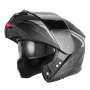 Casque Modulable NOX N968 Shift Mat Black Silver