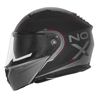 Casque Modulable NOX N968 Tomak Matt Black Red