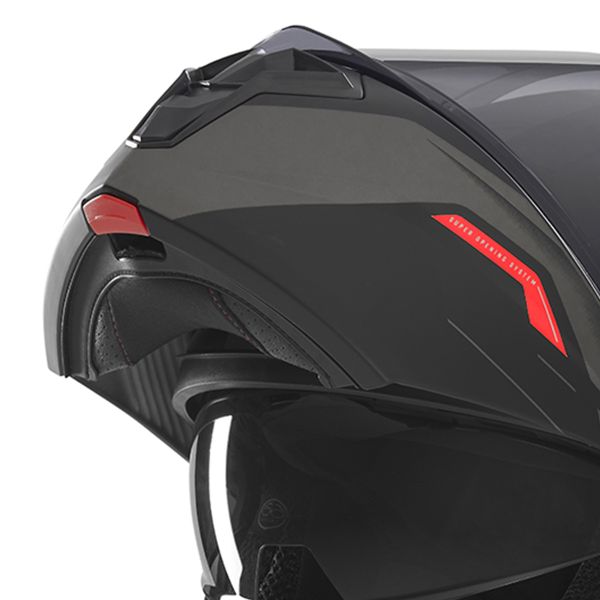 NOX N968 Ultra Matt Black Red