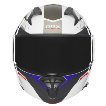 NOX N968 Ultra White Blue Red