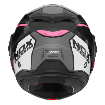 NOX Spinner Ark White Pink Black